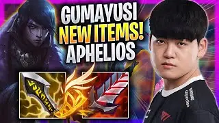 GUMAYUSI TRIES APHELIOS WITH NEW ITEMS! - T1 Gumayusi Plays Aphelios ADC vs Kog'maw! | Season 2023