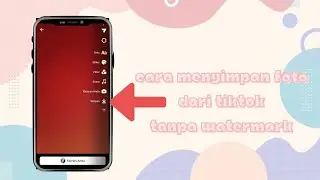Cara Menyimpan Foto Dari Tiktok Tanpa Watermark✨ | Musyrifahh