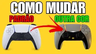 COMO MUDAR A COR DO CONTROLE DO PS5