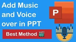 How to Add Music and Voiceovers in PowerPoint🎵🎧
