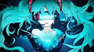 【初音ミク】黒い影／青い月の住人【Hatsune Miku】