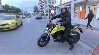 οδήγησα το νέο 2023 βρωμόγκαζο της HONDA (HORNET 750cc)