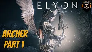 ELYON AI:R Gameplay - NEW Class ARCHER - Part 1 (no commentary)