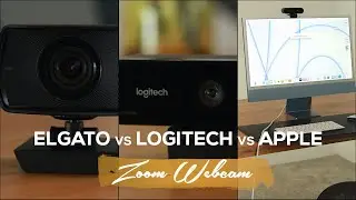 Elgato Facecam vs Logitech Brio 4K vs iMac M1 Facetime Webcam Review