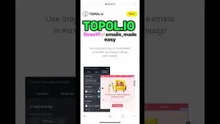 Beautiful, Responsive Emails Made Easy - Drag and Drop Email Design by Topol