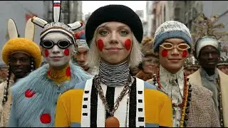 AI Art & Fashion Video | Beyond The Clouds  - 4K