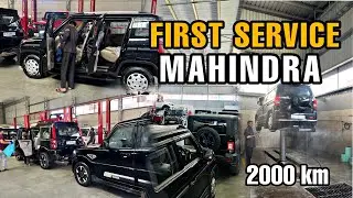 First Service Experience in Mahindra | After 2000 KM Bolero Neo | Good Experience