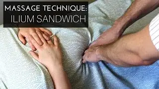 Massage Technique: Myofascial release for the anterior/lateral pelvis