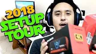NEW GAMING SETUP TOUR 2018!! (Avermedia LGP2 Plus / Microphone/ Webcam)