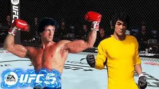 UFC5 Bruce Lee vs Rocky Balboa EA Sports UFC 5 PS5