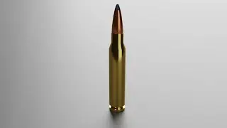 Blender 3.3.0 5.56mm Bullet modeling Tutorial