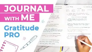 Journal with Me ft. the new Clever Fox Gratitude Journal PRO