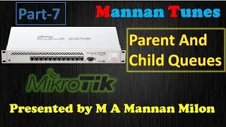 MikroTik Router Configuration || Parent And Child Queues With Priority|| Mannan Tunes.