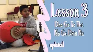 Dha Ge Te The Na Ge Dhin Na | Splash Mridanga Learning lesson 3 Updated | The Krsna Conscious Corner