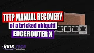 How I Recovered A Ubiquiti EdgeRouter X Using TFTP Manual Recovery
