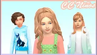 Los Sims 4 CC Niños🐻 Descarga Contenido Personalizado para niños!!