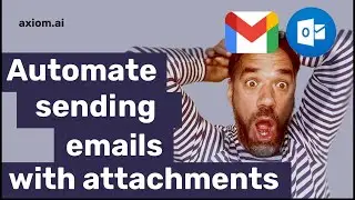 How to Automate file downloads from a web app before emailing them