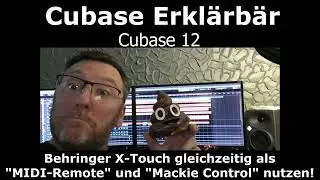 Behringer X-Touch in Cubase 12 gleichzeitig als 