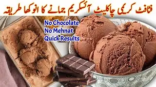 Homemade Chocolate Icecream Recipe In 10 Minutes | Quick Freezing Tips & Ideas | Chocolate Icecream