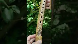 Native American style flute in G#