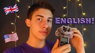 🇬🇧 my FIRST VIDEO in ENGLISH! 🇺🇲 | ASMR ENG😴