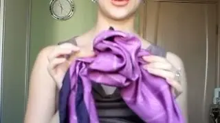 Экспресс-преображение. Розочка из платка