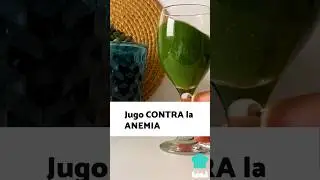 Jugo CONTRA la ANEMIA 🥬🍋 ¡Sube la HEMOGLOBINA de forma natural!