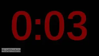 3 second timer