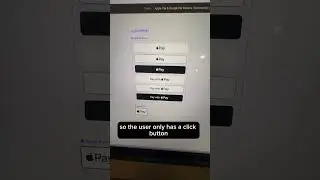 Web App Tip 🍏! Add Apple Pay to your website