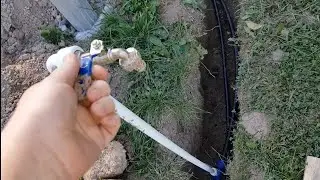 Провели воду и электричество к бане в сентябре