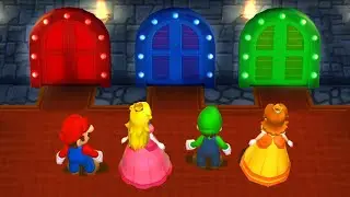 Mario Party 9 - Minigames! - Mario vs Peach vs Luigi vs Daisy (Very Hard)