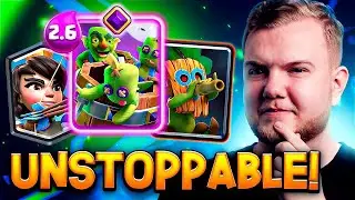 NEW 2.6 LOG BAIT CYCLE DECK IS UNSTOPPABLE! - Clash Royale