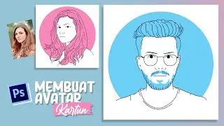 Cara Membuat Avatar Kartun di PHOTOSHOP