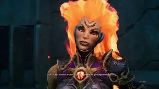 Darksiders 3 dlc Keepers of the Void pt final: Dovox - final boss Ionos - Abyssal armor
