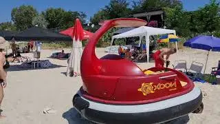 Camping Alikes Beach Island Ammouliani (Halkidiki) Greece - Organic video