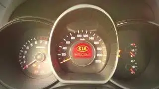 Панель приборов super vision на Kia rio comfort