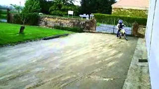 stunt dirt bike