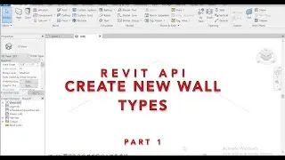 Revit API - How to Create Wall Types Programmatically - Part 1