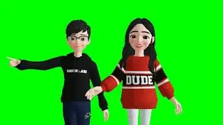 Green screen animasi terbaru part 24 Dance