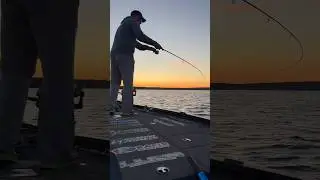 Sunset Fishing… Catching Bass at the Cabin with the Kiddos!!