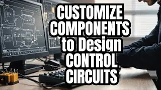 AutoCAD Electrical 6.2a: Customising Components to design simple control circuits