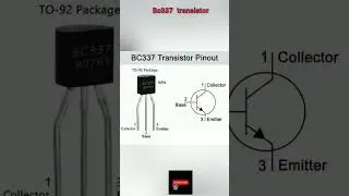 bc337 transistor pinout 