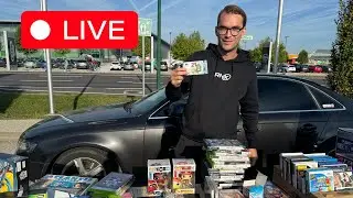 Wir VERKAUFEN LIVE am Flohmarkt 😳