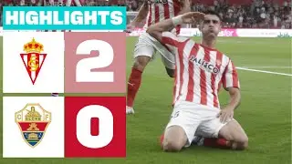 Highlights Real Sporting vs Elche CF (2-0)