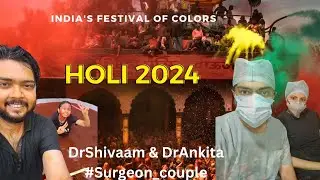 India's colourful festival : Holi 2024 #happyholi #entsurgeon #ankshent