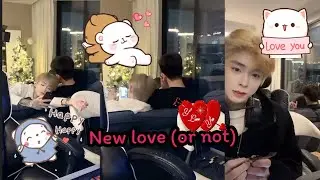 BL New love, Zhang Panhu & Xiaolong 💞 (or not),🤔 the bright smile is back. 😊 #จางผานฮู #หลงหลง