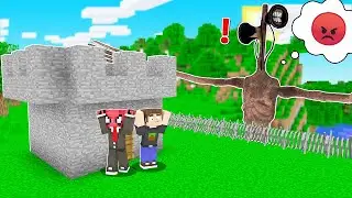 SİREN KAFA VS %100 GÜVENLİ KALE! 🏰 - Minecraft