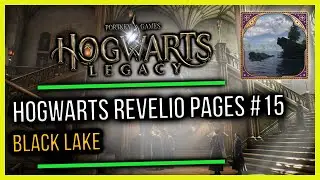 Hogwarts Castle Field Guide Revelio Pages #15 Black Lake