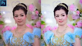 How to make retouching smooth skin in adobe photoshop