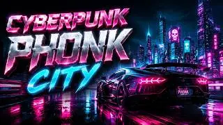 Cyberpunk Phonk City 🤖 Futuristic Bass Music for Night Rides for Intense Sessions